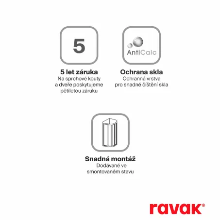 Supernova APSS-90 fix oldalfal 188 fehér+transparent (Kifutó termék-Párban ASDP3 ajtóval)