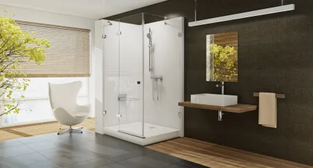 Chrome Gigant Pro 120x80 zuhanytálca, fehér