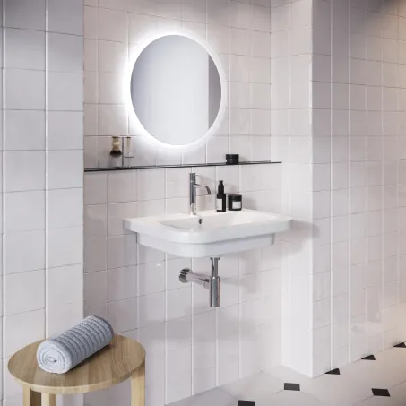 Espirit álló mosdócsaptelep 190 mm leeresztő nélkül ES 012.00CR, Chrome