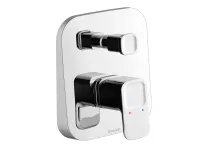 10° falba süllyesztett csaptelep váltóval TD 065.00CR, króm, R-boxhoz