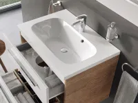 Chrome 60 mosdó fehér, furattal