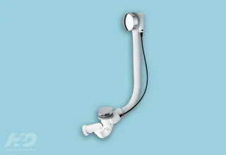 Automata le,- túlfolyó szifonnal