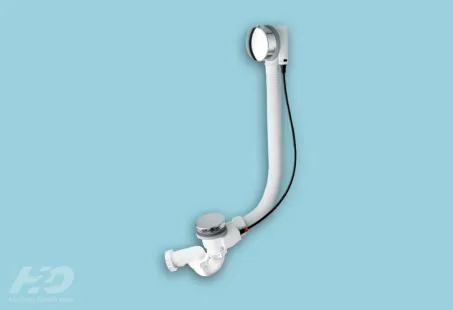 Automata le,- túlfolyó szifonnal