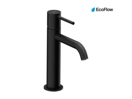 Espirit álló mosdócsaptelep 190 mm leeresztő nélkül ES 012.20BLM, Black Matt