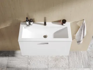 Clear 80 mosdó fehér, nyílással