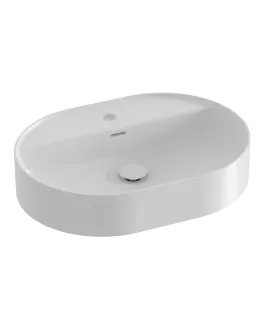 Ceramic Slim Shelf O 55 kerámiamosdó fehér