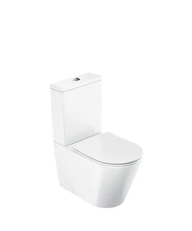 Elegant RimOff monoblokkos WC fehér