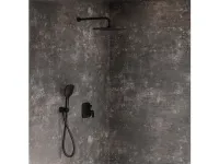 10° Free falba süllyesztett csaptelep váltóval, belső egységgel TD F 061.20BL , fekete