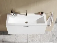 Clear 100 mosdó fehér, nyílással