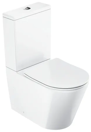 Elegant RimOff monoblokkos WC fehér