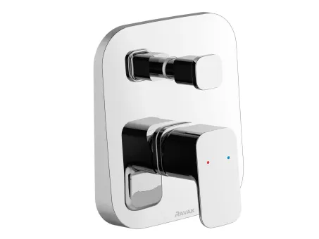 10° Free falba süllyesztett csaptelep váltóval TD F 065.00CR, króm, R-boxhoz