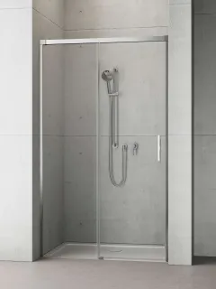 Idea DWJ zuhanyajtó 160 átlátszó balos