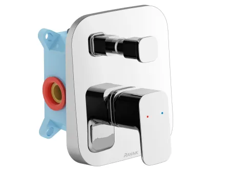 10° Free falba süllyesztett csaptelep váltóval TD F 065.00CR, króm, R-boxhoz