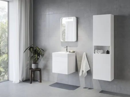 Natural 50 mosdó fehér, nyílással