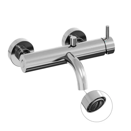 Espirit fali kádcsaptelep zuhanyszett nélkül ES 022.00CR, Chrome