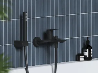 Plan kádcsaptelep szett nélkül PN 022.20BLM, matt fekete