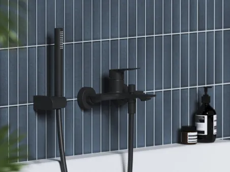 Plan kádcsaptelep szett nélkül PN 022.20BLM, matt fekete