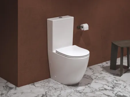 Optima RimOff monoblokkos WC fehér