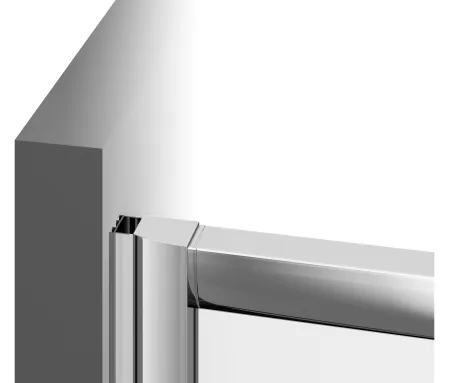 Blix BLRV2 90x90 zuhanykabin fehér+transparent