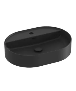 Ceramic Slim Shelf O 55 kerámiamosdó matt fekete