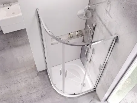 Elipso Pro 100 zuhanytálca fehér