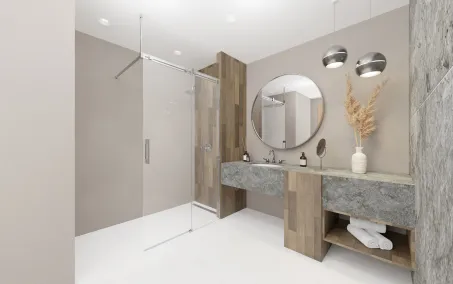 Espera Pro Walk-in zuhanyfal 120 balos átlátszó