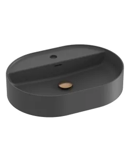 Ceramic Slim Shelf O 55 kerámiamosdó antracit