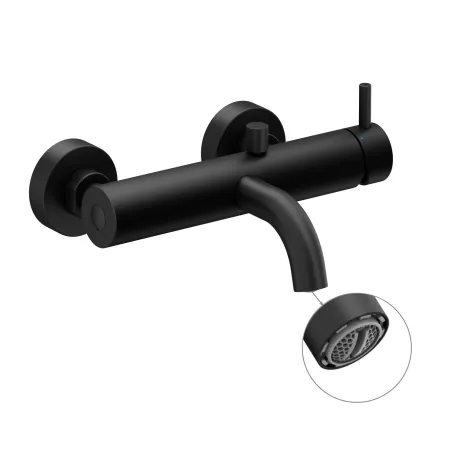 Espirit fali kádcsaptelep zuhanyszett nélkül ES 022.20BLM, Black Matt