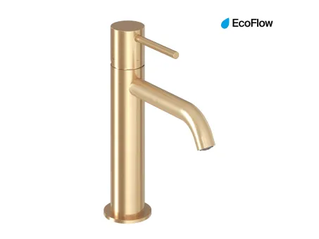 Espirit álló mosdócsaptelep 190 mm leeresztő nélkül ES 012.60GLB, Gold Brushed