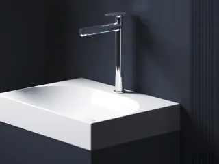 Spring mosdócsaptelep 315 mm, leeresztő nélkül, króm SG 015.00CR