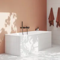 Espirit fali kádcsaptelep zuhanyszett nélkül ES 022.20GB, Graphite Brushed