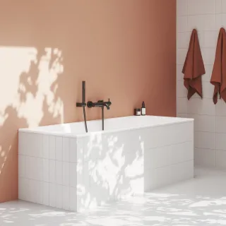 Espirit fali kádcsaptelep zuhanyszett nélkül ES 022.20GB, Graphite Brushed