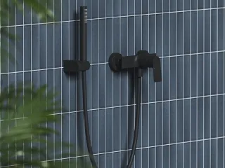 Plan zuhanycsaptelep szett nélkül PN 032.20BLM, matt fekete