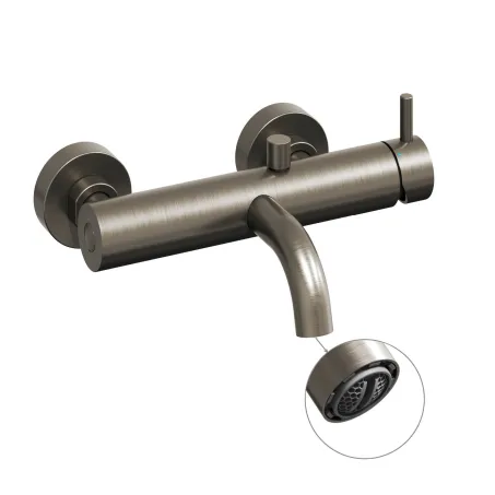 Espirit fali kádcsaptelep zuhanyszett nélkül ES 022.20GB, Graphite Brushed