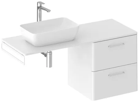 Balance mosdópult 120 fehér (SD Balance bútorhoz)