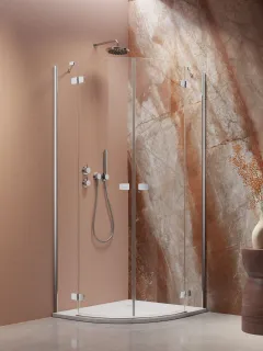 Fuenta PDD íves zuhanykabin 90x90 átlátszó