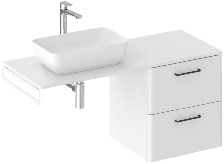 Balance mosdópult 120 fehér (SD Balance bútorhoz)