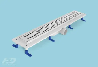 Zuhanyfolyóka 70 Cipzár rács