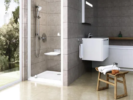 Perseus Pro 90x90 zuhanytálca fehér