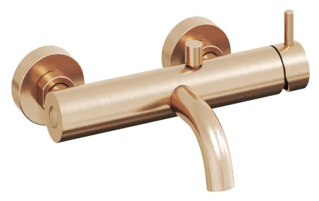 Espirit fali kádcsaptelep zuhanyszett nélkül ES 022.60RGB, Rose Gold Brushed