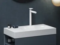 Spring mosdócsaptelep 315 mm, leeresztő nélkül, matt fehér SG 015.10WHM