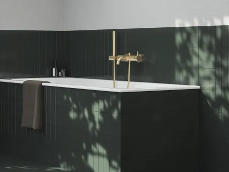 Espirit fali kádcsaptelep zuhanyszett nélkül ES 022.60GLB, Gold Brushed