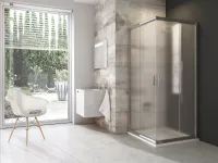 Blix BLRV2 90x90 zuhanykabin krómhatású+grape