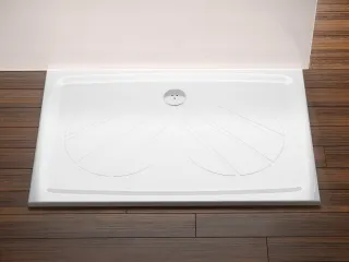 Gigant Pro 100x80 zuhanytálca, fehér