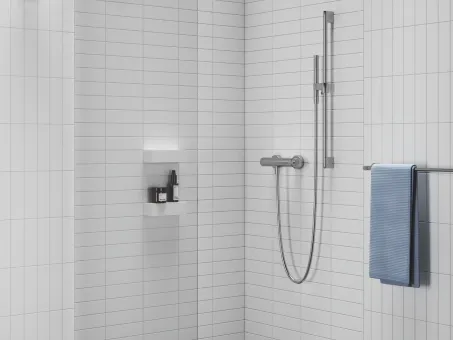 Espirit fali zuhanycsaptelep szett nélkül ES 032.00CR, Chrome