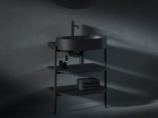 Yard 60 kerámiamosdó matt fekete