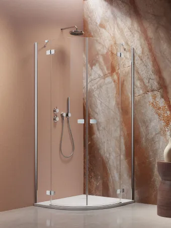 Fuenta PDD íves zuhanykabin 100x80 átlátszó