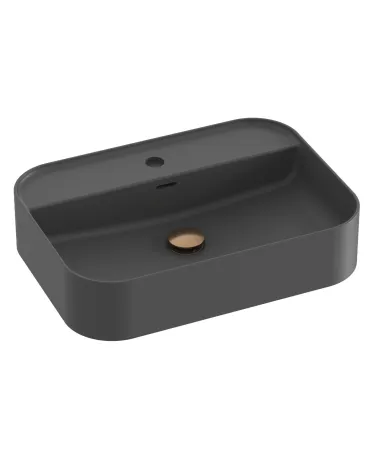 Ceramic Slim Shelf R 55 kerámiamosdó antracit