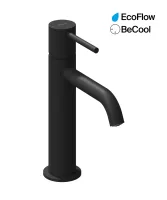 Espirit álló mosdócsaptelep BeCool 190 mm leeresztő nélkül ES 012.21BLM, Black Matt