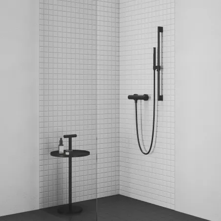 Espirit fali zuhanycsaptelep szett nélkül ES 032.20BLM, Black Matt